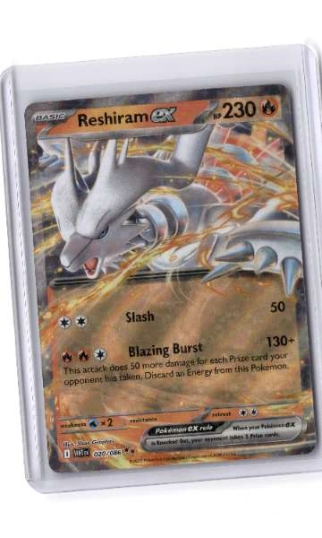 Reshiram ex - White Flare #020/086
