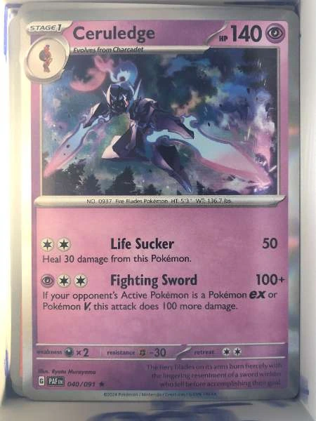 Ceruledge - Paldean Fates #040/091