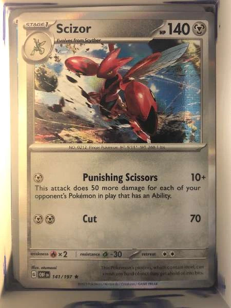 Scizor - Obsidian Flames #141/197