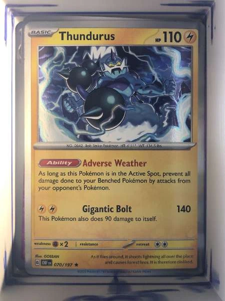 Thundurus - Obsidian Flames #070/197