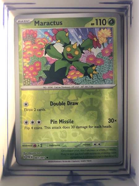 Maractus - Paldean Fates #003/091