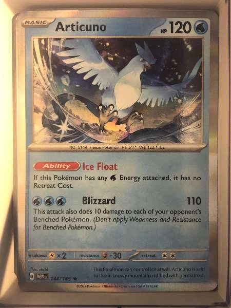 Articuno - 151 #144/165