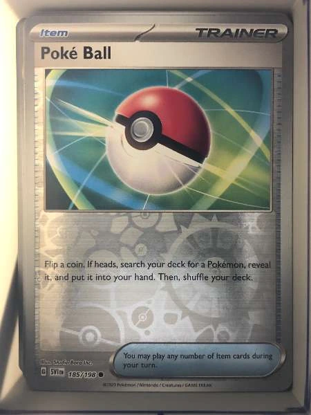 Poké Ball - Scarlet & Violet #185/198