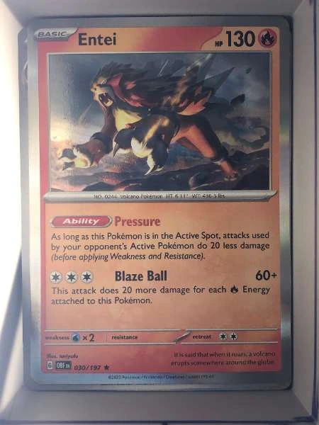 Entei - Obsidian Flames #030/197