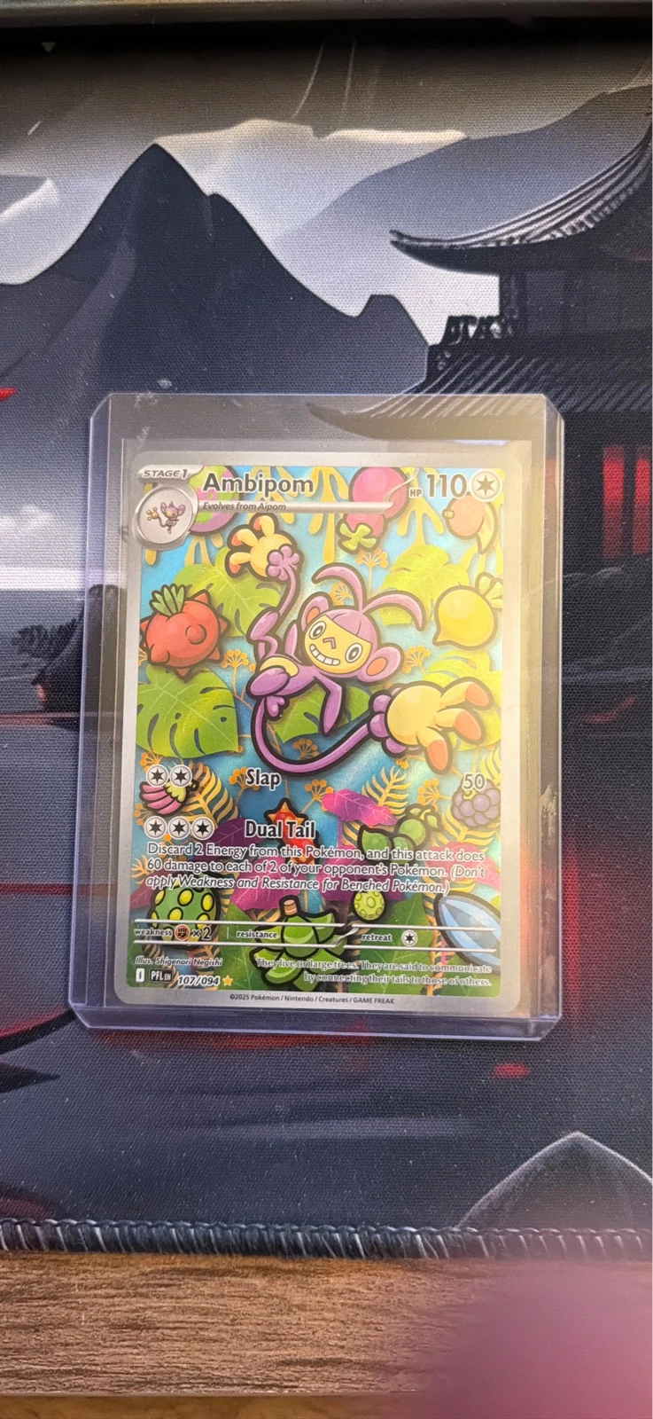 Ambipom - Phantasmal Flames #107/094