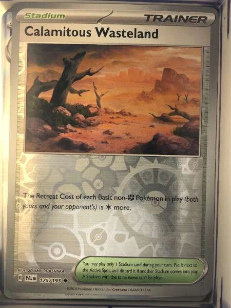Calamitous Wasteland - Paldea Evolved #175/193