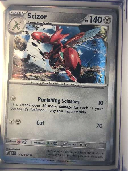 Scizor - Obsidian Flames #141/197