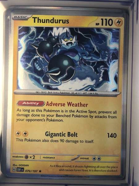 Thundurus - Obsidian Flames #070/197
