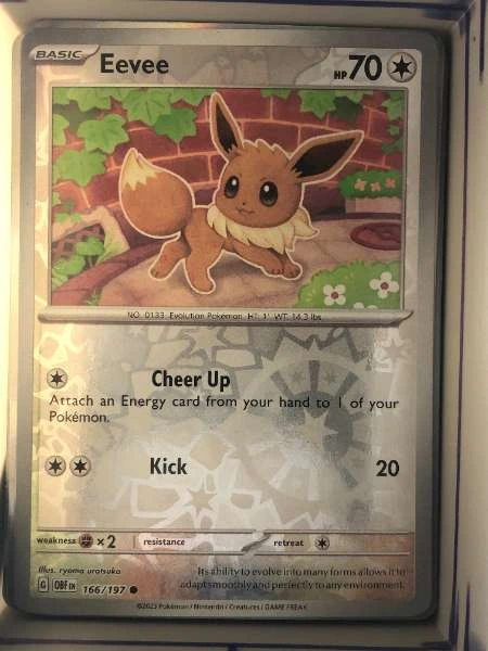 Eevee - Obsidian Flames #166/197