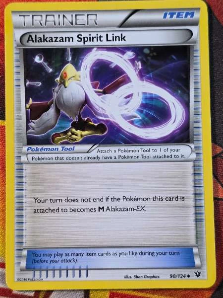 Alakazam Spirit Link - Fates Collide #90/124