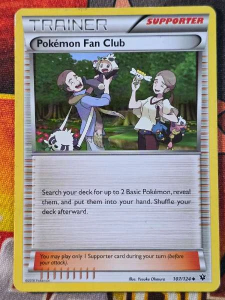 Pokémon Fan Club - Fates Collide #107/124