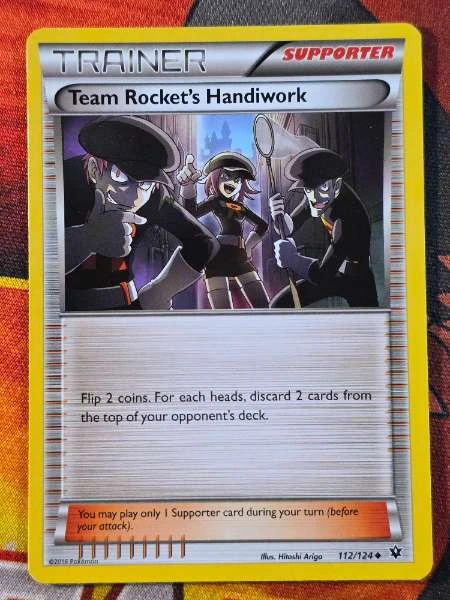 Team Rocket's Handiwork - Fates Collide #112/124