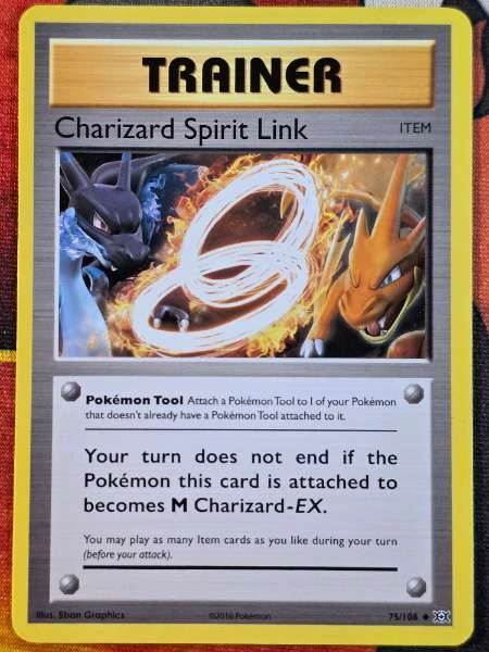 Charizard Spirit Link - Evolutions #75/108
