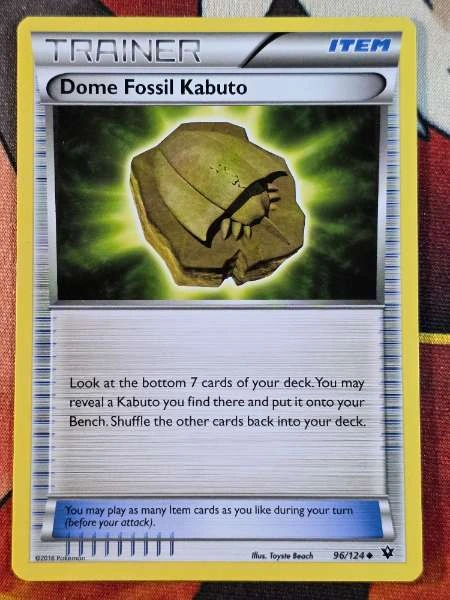 Dome Fossil Kabuto - Fates Collide #96/124