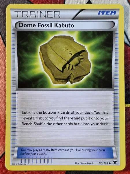 Dome Fossil Kabuto - Fates Collide #96/124