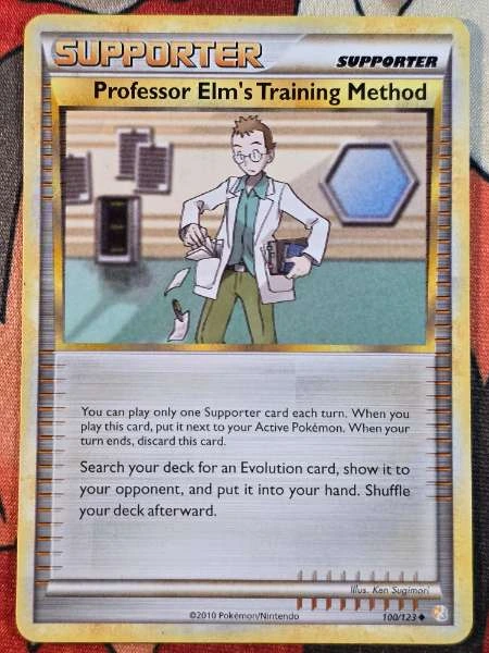 Professor Elm's Training Method - HeartGold & SoulSilver #100/123