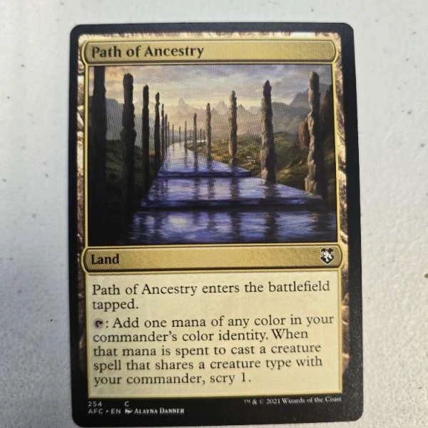 Path of Ancestry - Adventures in the Forgotten Realms Commander #254