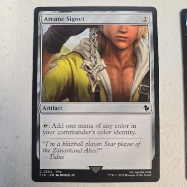 Arcane Signet - Commander: Final Fantasy #0334