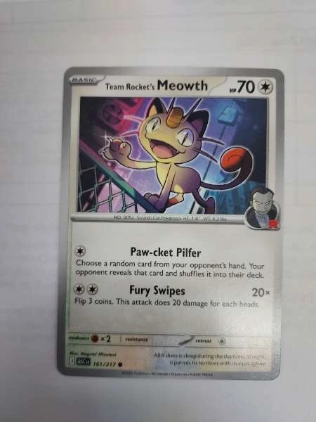 Team Rocket's Meowth - Ascended Heroes #161/217