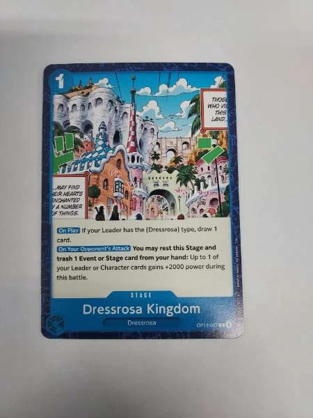 Dressrosa Kingdom - Kami's island #OP15-097