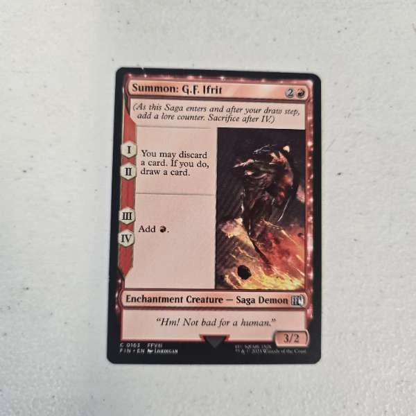 Summon: G.F. Ifrit - FFVIII Saga #0163