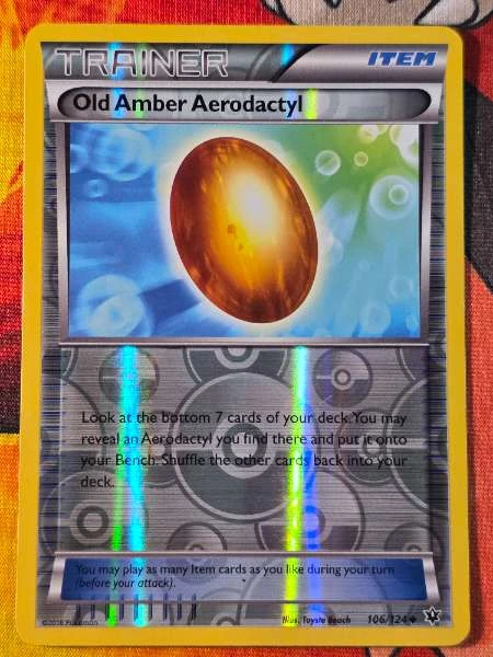 Old Amber Aerodactyl - Fates Collide #106/124