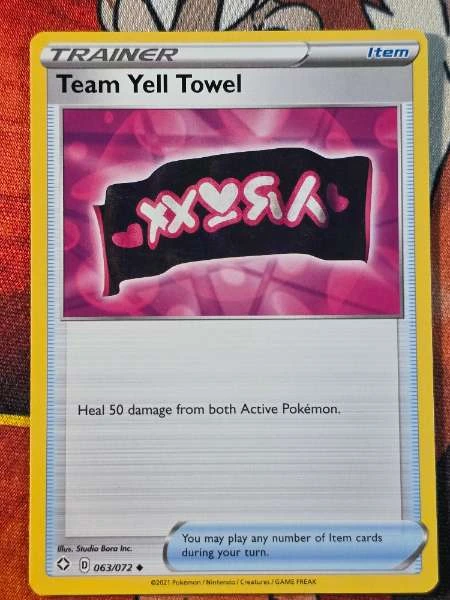 Team Yell Towel - Shining Fates #063/072