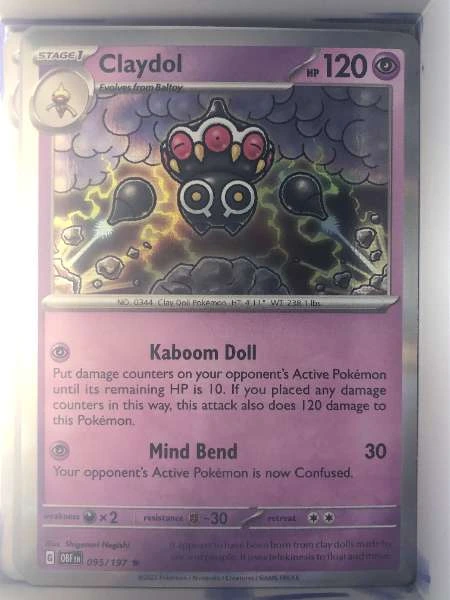 Claydol - Obsidian Flames #095/197