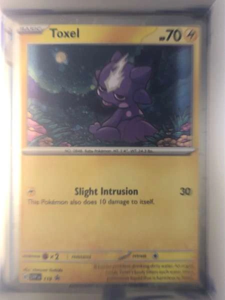 Toxel - Scarlet & Violet Black Star Promos #119
