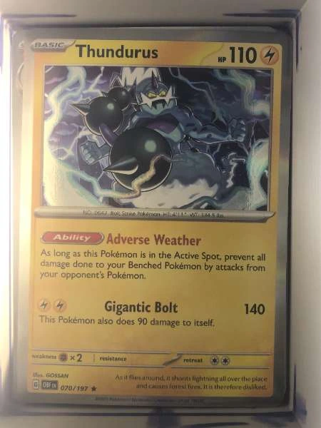 Thundurus - Obsidian Flames #070/197