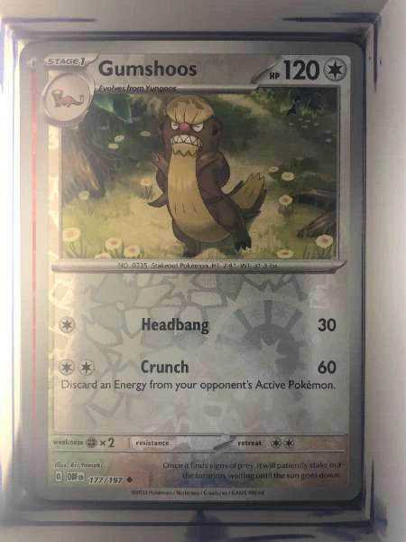 Gumshoos - Obsidian Flames #177/197