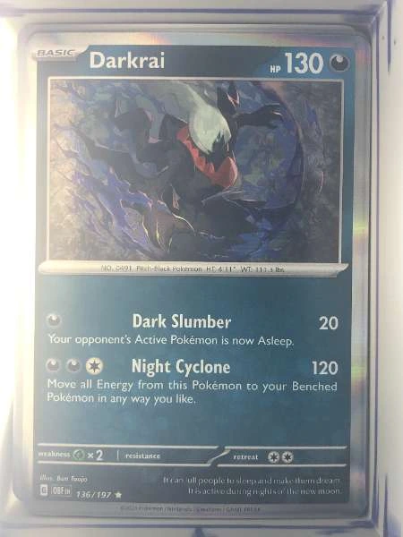 Darkrai - Obsidian Flames #136/197