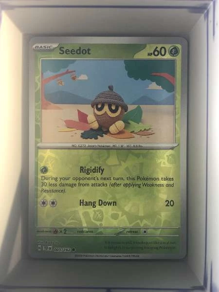 Seedot Reverse Holo - Temporal Forces #003/162