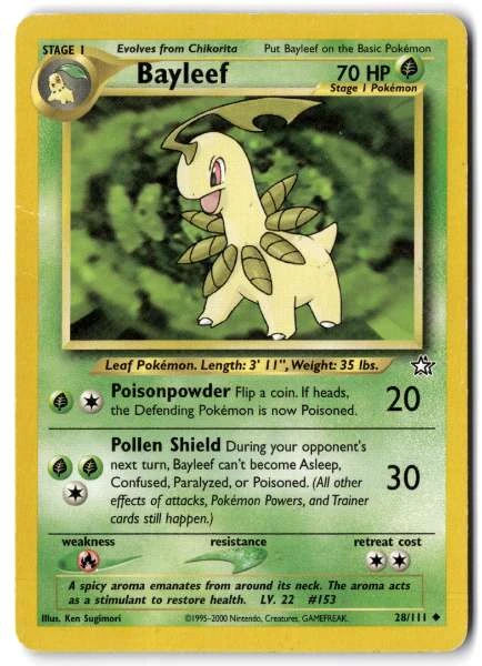 Bayleef - Neo Genesis #28/111