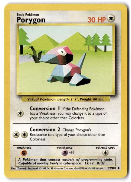 Porygon - Base Set #39/102