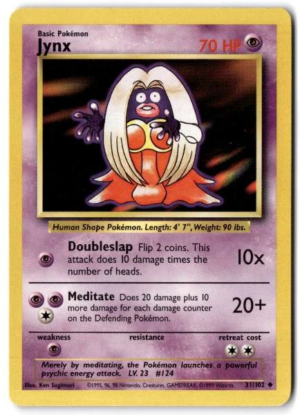 Jynx - Base Set #31/102