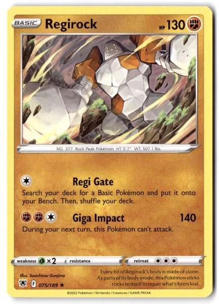 Regirock - Astral Radiance #075/189