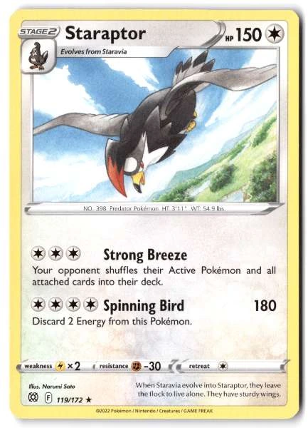 Staraptor - Brilliant Stars #119/172