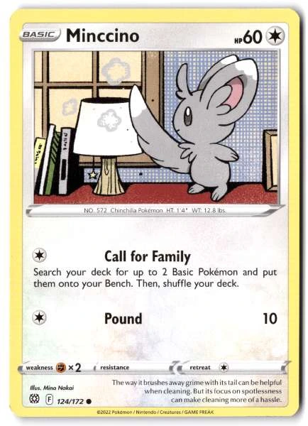 Minccino - Brilliant Stars #124/172