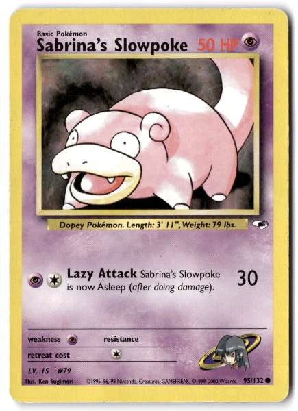 Sabrina's Slowpoke - Gym Heroes #95/132