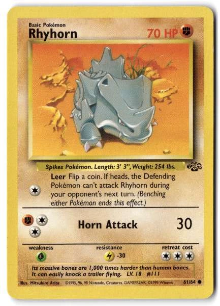 Rhyhorn - Jungle #61/64