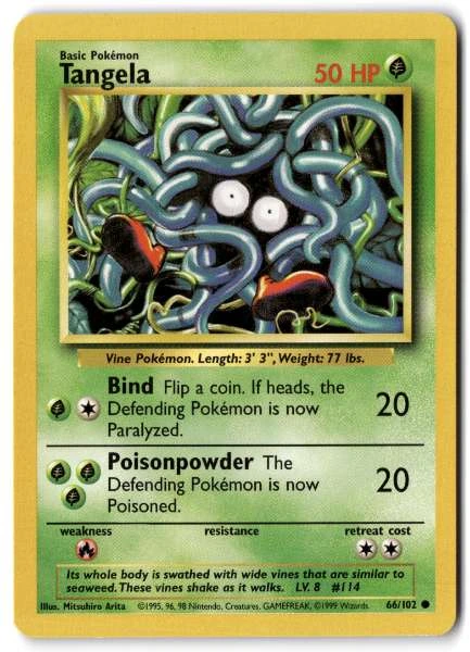 Tangela - Base Set #66/102