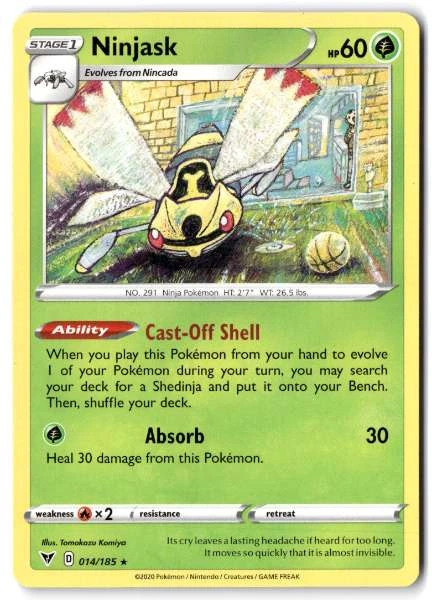 Ninjask - Vivid Voltage #014/185