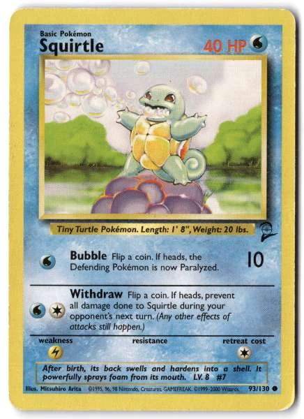 Squirtle - Base Set 2 #93/130