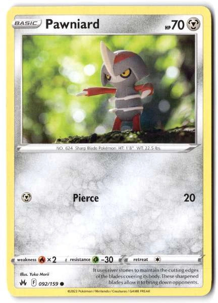 Pawniard - Crown Zenith #092/159