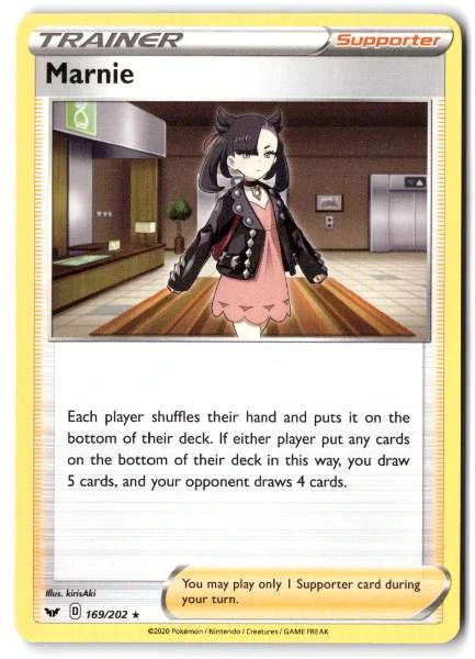 Marnie - Sword & Shield #169/202