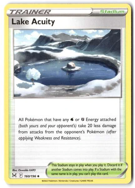 Lake Acuity - Lost Origin #160/196