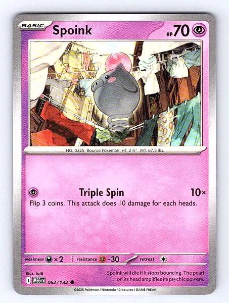 Spoink - Mega Evolution #062/132