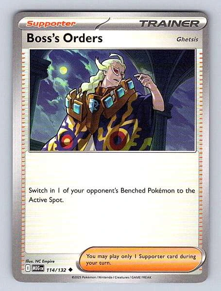 Boss's Orders - Mega Evolution #114/132