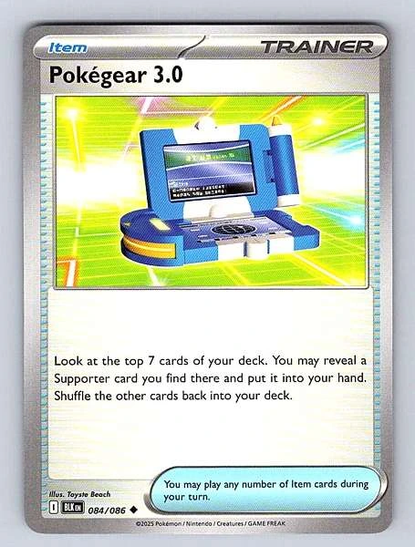 Pokégear 3.0 - Black Bolt #084/086